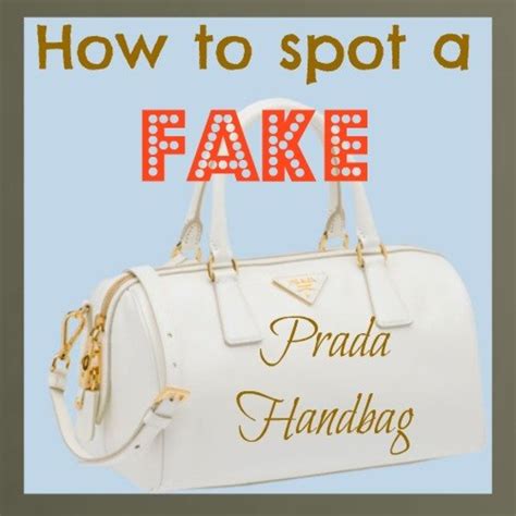 how to spot fake prada handbag|Prada bag authentication.